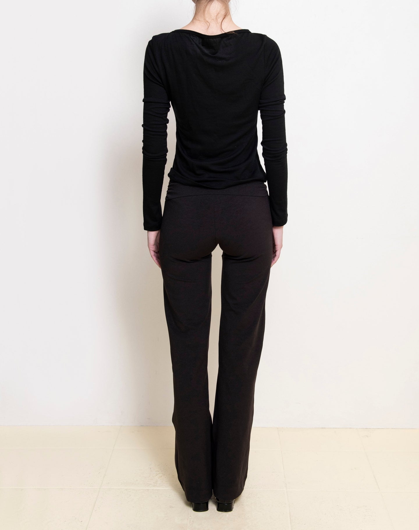 all is a gentle spring - Brown Stretch Trouser
